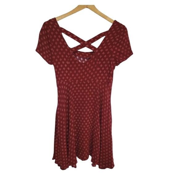 Urban Outfitters Kimchi Blue As Seen on TV Red Dot Mini Skater Dress S - Picture 6 of 12